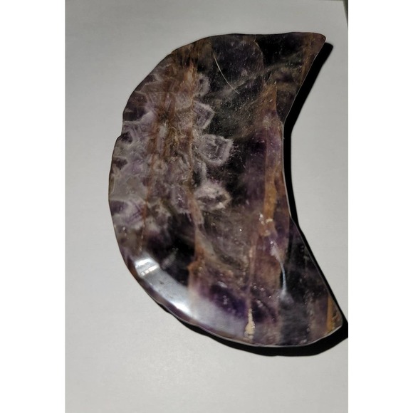 Chevron Amethyst Moon Dish - Picture 2 of 6